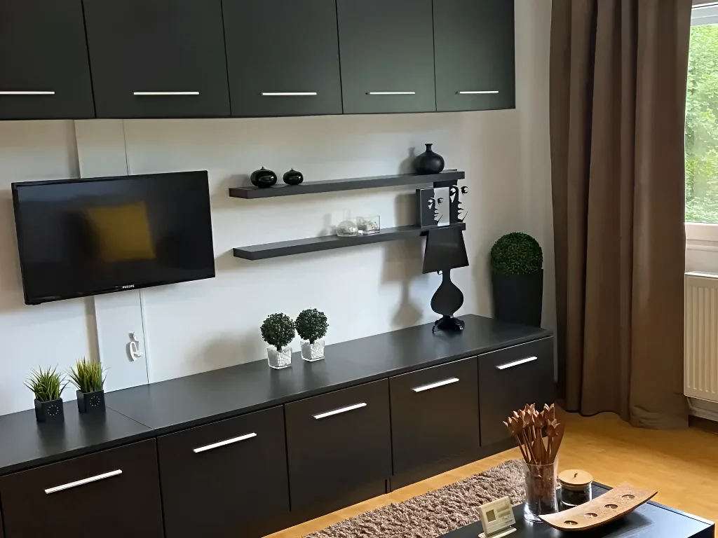 Living modern garsoniera inchiriere Brașov Brașov cu TV plat