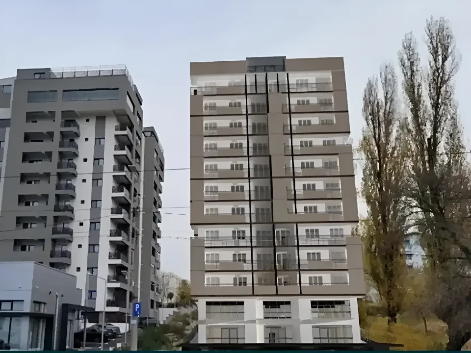 Vanzare apartament bloc inalt vedere exterioara Craiova Dolj