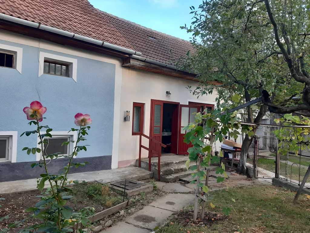 casa batraneasca albastra de vanzare cumparare in Homorod Brasov