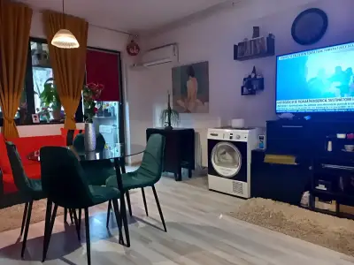 Garsoniera moderna de vanzare Bragadiru Ilfov zona living