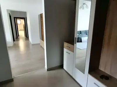 Apartament de inchiriere Dobroesti Ilfov hol cu oglinda