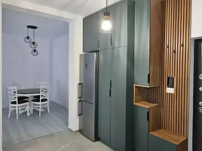 Apartament de inchiriere in Giroc Timis bucatarie mobilata