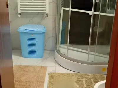 baie moderna dotata cu cabina dus apartament inchiriere Iași Iași