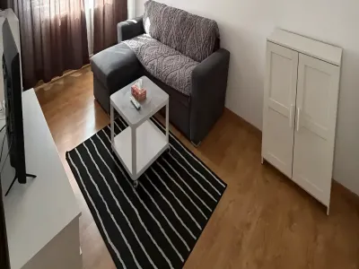 apartament vanzare-cumparare Pitești Argeș living canapea tv