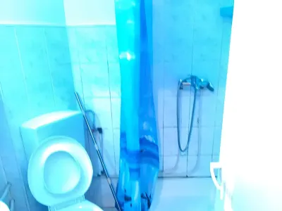 vanzare cumparare apartament Pitești Argeș baie luminoasa cu dus