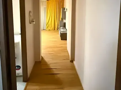 hol lung cu perdea apartament vanzare cumparare Timișoara Timiș