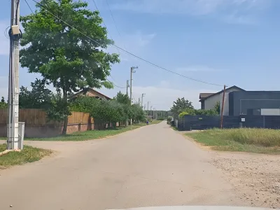 Strada si gard casa vanzare cumparare Balotesti Ilfov