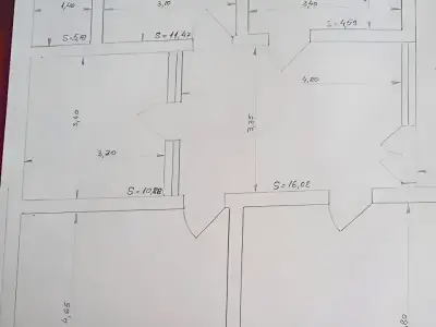 Schita plan casa de vanzare Beiuș Bihor proiect imobiliar