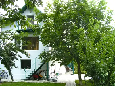 Casa alba cu pomi in curte de vanzare in Buftea Ilfov