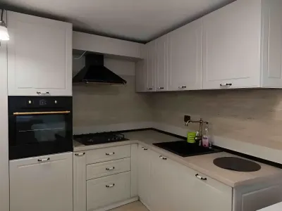 bucatarie cu mobilier alb casa vanzare cumparare Ploiești Prahova