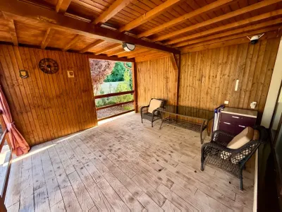terasa acoperita pentru relaxare vanzare casa Tunari Ilfov