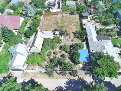 vedere aeriana teren casa vanzare cumparare Vânători Galați