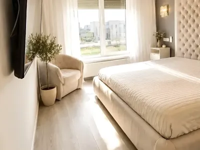 dormitor modern cu pat mare casa vanzare cumparare Vidra Ilfov