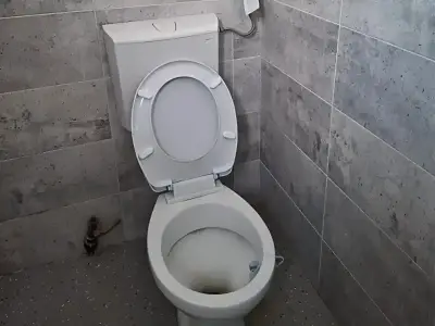 Toaleta amenajata in hala de inchiriat Afumati Ilfov