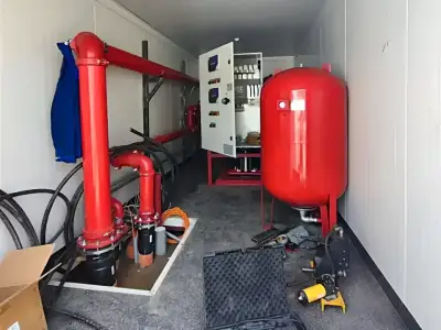 Spatiu tehnic hala vanzare Chitila Ilfov rezervor rosu