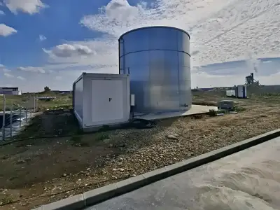 Hala vanzare Chitila Ilfov tanc metalic pe platforma