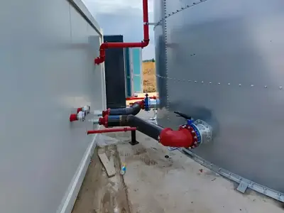Instalatii hala de vanzare Chitila Ilfov rezervor metal