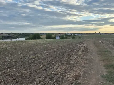 teren viran plat vanzare cumparare Balotești Ilfov cu drum