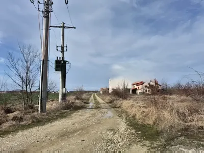 Teren de vanzare-cumparare Balotesti Ilfov drum spre casa