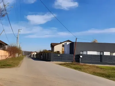Teren vanzare cumparare Balotesti Ilfov drum de pamant