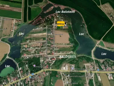 Teren de vanzare cumparare langa Lac Balotesti Ilfov
