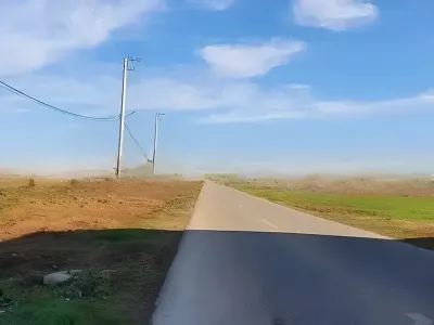 Teren vanzare cumparare Balotești Ilfov acces drum pamant