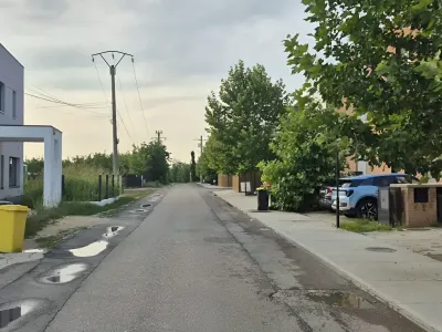 oferta vanzare cumparare teren Balotești Ilfov strada linistita