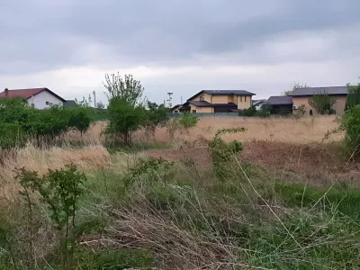 Teren intravilan de vanzare in Balotesti Ilfov cu verdeata