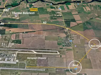 Teren intravilan de vanzare in Balotesti, Ilfov - Zona rezidentiala cu utilitati img 4