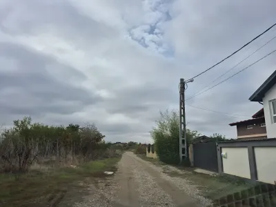 drum acces teren vanzare cumparare Balotești Ilfov langa case