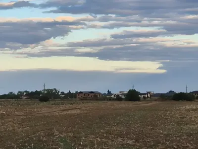 teren vanzare cumparare Balotești Ilfov langa drum pamant