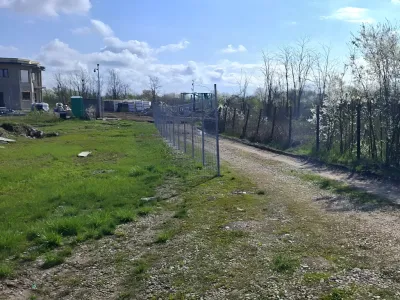 Gard delimitare teren de vanzare cumparare Balotești Ilfov