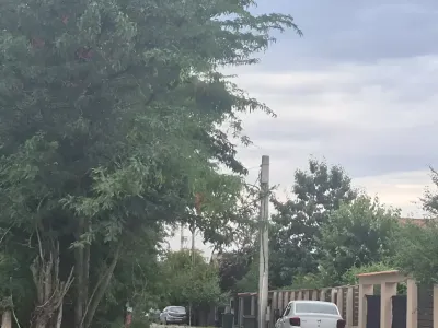 Vanzare teren Balotești Ilfov drum acces masina pe margine