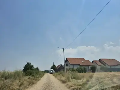 Teren de vanzare Balotesti Ilfov camp cu drum acces