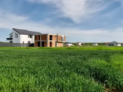 Teren intravilan vanzare cumparare Balotești Ilfov natura