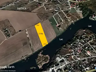 Harta satelit teren de vanzare situat in Balotești Ilfov