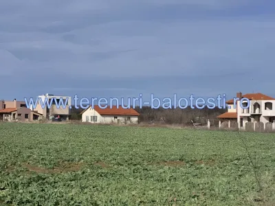 Teren de vanzare-cumparare Balotesti Ilfov spatiu verde
