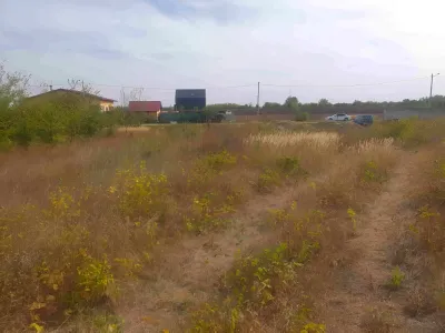 teren viran vanzare cumparare Balotești Ilfov drum prin camp