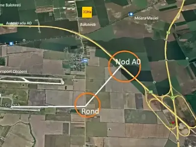 Teren vanzare cumparare amplasament Rond AO Balotești Ilfov