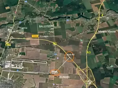 locatie teren vanzare-cumparare in Balotesti judet Ilfov