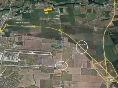 Teren intravilan de vânzare în Balotești, Ilfov - Suprafață generoasă, localizare strategică img 2