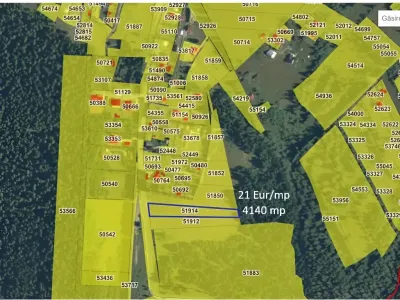 Pozitionare benzinarie langa teren vanzare-cumparare Beliș Cluj
