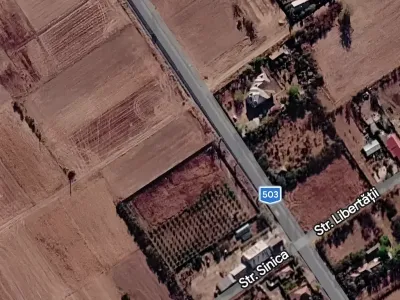 Harta google teren vanzare cumparare Blejești Teleorman