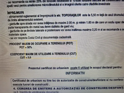 Documentatie cadastrala teren vanzare cumparare Buftea Ilfov