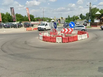 sens giratoriu acces teren vanzare cumparare Chitila Ilfov
