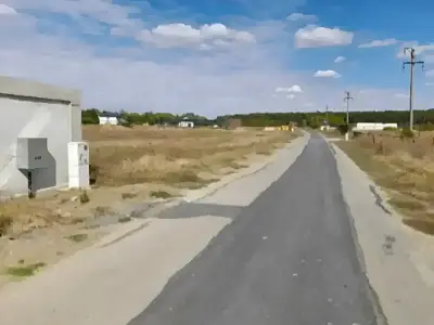 Teren de vanzare cumparare Ciolpani Ilfov drum acces pamant