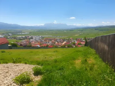 Teren vanzare cumparare Codlea Brașov cu vedere spre munți