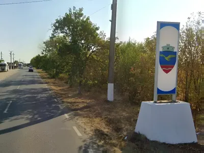 Sosea asfaltata langa teren vanzare cumparare Corbeanca Ilfov