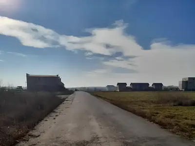 Teren de vanzare-cumparare Corbeanca Ilfov drum neasfaltat