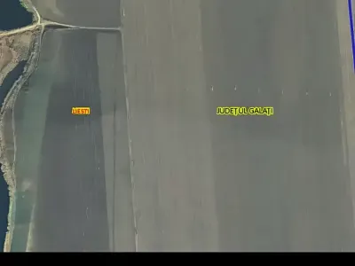 pozitionare exacta teren de vanzare cumparare Liești Galați